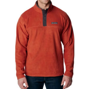 NWT Columbia Men's Steens Mountain Half-Snap Long-Sleeve Fleece Pullover S